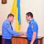 Генерал-майор милиции Михаил Слепанев наградил премиями сотрудников патрульной службы за оперативное задержание грабителя
