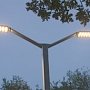 В Симферополе ещё 8 улиц подключили к уличному освещению