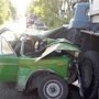 На дороге в Крыму после лобового столкновения с грузовиком уцелел пьяный водитель