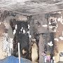 В Белогорске на пожаре человек отравился угарным газом
