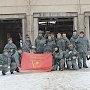 Ленинградские комсомольцы укрепляют командный дух