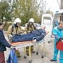 Крымские пожарные оттачивают свое мастерство