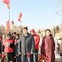 Челябинские коммунисты приняли участие в торжественной церемонии в честь Дня Советской Армии и Военно-Морского Флота