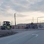 При ремонте трассы на Керченскую переправу рабочие повредили газовую трубу