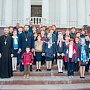 Кадеты МЧС России совместно с крымскими спасателями посетили Кафедральный Александро-Невский собор