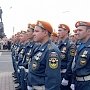 Севастопольские спасатели и кадеты МЧС России приняли участие в Параде Победы