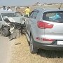 В результате ДТП на автодороге Оленевка-Маяк пострадало 3 человека