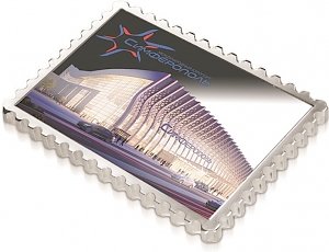РНКБ выпустил памятную монету с изображением нового терминала аэропорта «Симферополь»