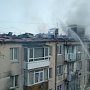 Спасатели ликвидировали пожар в крымской многоэтажке