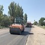 В августе «Крымавтодор» отремонтировал 210 тыс. квадратных метров дорог