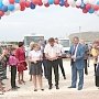 В селе Мичуринское Белогорского района состоялось торжественное открытие футбольного поля