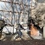 Крымские пожарные ликвидировали пожар на складе (ОБНОВЛЕНО)