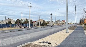 Заасфальтированные дороги вместо грунтовок появились в симферопольском микрорайоне