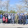 В Севастополе полицейские и кадеты ОВД участвовали в «Динамовском субботнике»