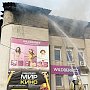 Полтора десятка человек эвакуировали из горящего торгового центра в Красногвардейском