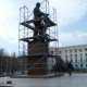 Коммунисты начали ремонт памятника Ленину в Симферополе