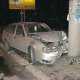 Ночью в Симферополе в столкновении машины и столба погиб человек