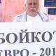 В Крыму прошел пикет за бойкот Евро-2012