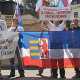 В Праге прошел пикет в поддержку осужденного на Украине лидера русинов Закарпатья