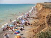 МЧС объявило пляжи посёлка в Крыму опасными для отдыхающих