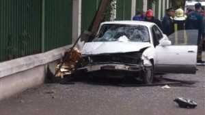 В Москве пьяный водитель врезался в остановку: 7 человек погибли