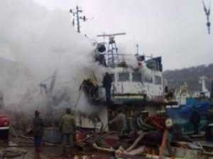 За взрыв на рыболовецком судне в Севастополе будут судить механика