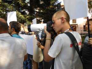 Крымские журналисты вышли на митинг против «уголовки» за клевету