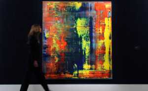 Абстрактная картина из коллекции Эрика Клэптона продана за 34 миллиона