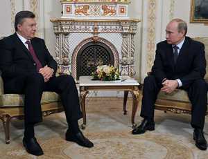 Янукович в Столице России вновь не смог выбить скидку на газ