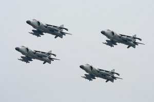 В Крыму реконструируют воздушное сражение с участием самолетов Королевского авиационного клуба «Air Squadron»