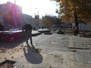 В центре Симферополя демонтировали скандальный забор