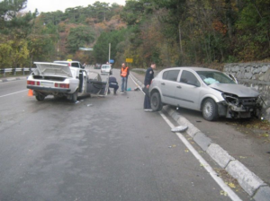 В Крыму в ДТП пострадали семь человек