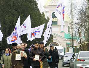 В Николаеве «Русский блок» потребовал вернуть храм Александра Невского Московскому Патриархату