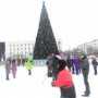 В Столице Крыма открыли главную городскую елку