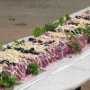 В Судаке приготовили самый большой в Украине салат «Селедка под шубой»