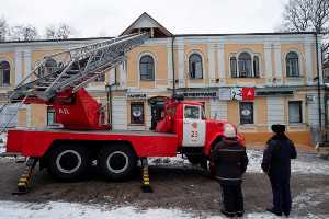 В Киеве горел дом Булгакова