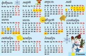 На какие праздники и сколько дней будут отдыхать украинцы в 2013 году?