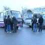 В Симферополе перевозчики блокировали автобусы конкурентам