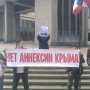 Пророссийские активисты потребовали имплементировать решения крымского референдума 1991 года