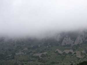 В крымских горах случайно обнаружили заблудившегося туриста