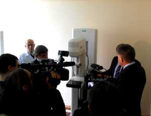 В симферопольской поликлинике открыли первый кабинет маммографии