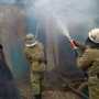 В Столице Крыма на стройке произошёл пожар