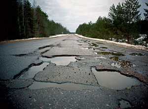 Украинские дороги в рейтинге худших в мире