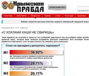 «Крымская правда» попалась на некорректных заголовках. Генпрокуратуру просят разобраться