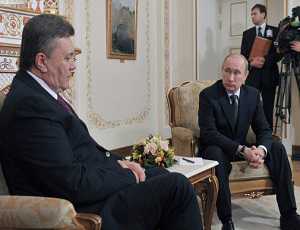 Встреча Путина и Януковича задержалась на час и началась с традиционной «песни» о Таможенном союзе