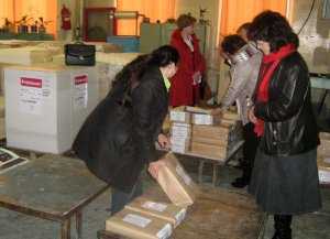 Округам Куницына и Грубы раздали избирательные бюллетени