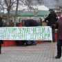 В Керчи состоялся пикет против добычи сланцевого газа