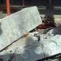 В Черноморском на детей рухнула бетонная плита