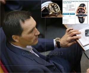 Соратник Рината Ахметова нацепил в Верховной Раде часы за 650 тысяч долларов