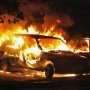 В Ночное Время в Керчи горел автомобиль «Форд»